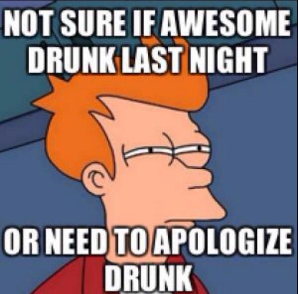 We've all woken up with this feeling....