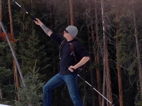 Toddfino's tweet photo. Up on them there hills. http://t.co/oTc9mYSh38