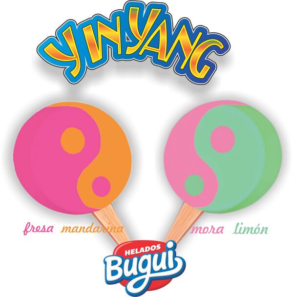 HeladosBugui's tweet photo. Ya probaste la paleta Yin Yang en dos nuevos sabores? Mora - Limón y Mandarina - Fresa.  No te quedes sin probarlas.. http://t.co/heVJGgb1O7