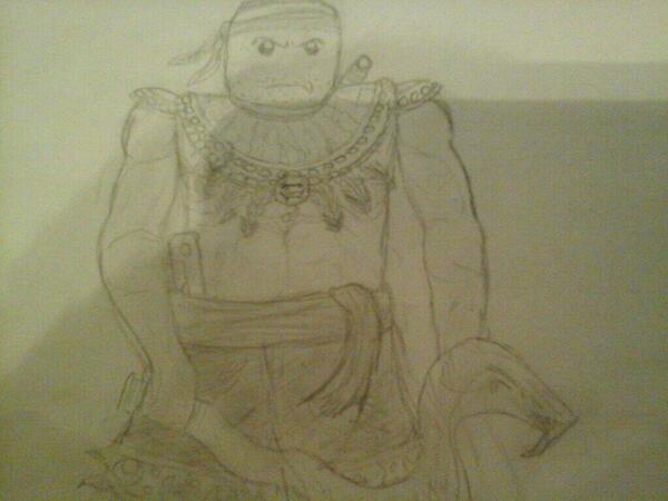 JonsonZombie's tweet photo. @dabestsurvivor s drawing of me http://t.co/8rl3s9OP8X