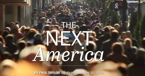 What does the #NextAmerica look like? See our new interactive data essay pewrsr.ch/1lT8SV4