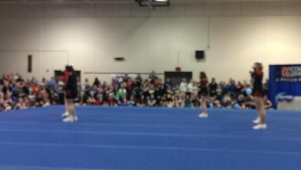 Leapords just had an  amazing run... #cheerlife #catchthewave