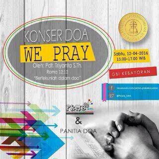 christarevy's tweet photo. Thanks God tuk hari ini   #konserDoa #WePray #GBIK @bunachi @Iyut_Duto @YantyTheorupun @chrisnasandy http://t.co/Rx40poHu7k