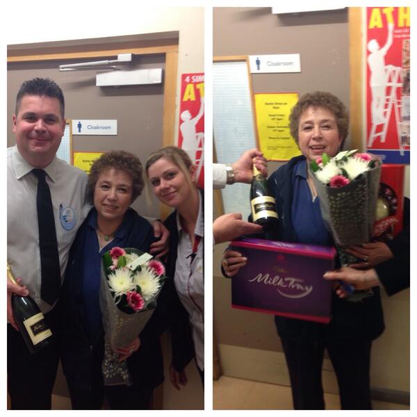 very best wishes Caroline on your much deserved retirement see you shopping soon #awesome31