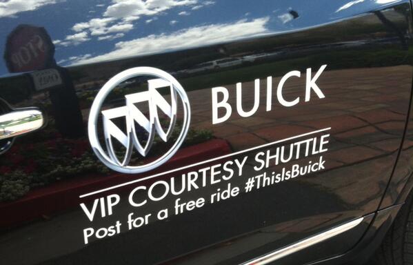 Simplyjen's tweet photo. I'm not there this year, but hear free car service from @Buick @ #Coachella! #thisisbuick take a car #dontdrunkdrive http://t.co/NqiF5dDOfj