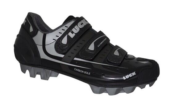 JaimezBikes's tweet photo. Zapatillas LUCK mtb PRO NEGRO, suela de carbono, 44€ . Envio incluido. http://t.co/hF5n97avB8