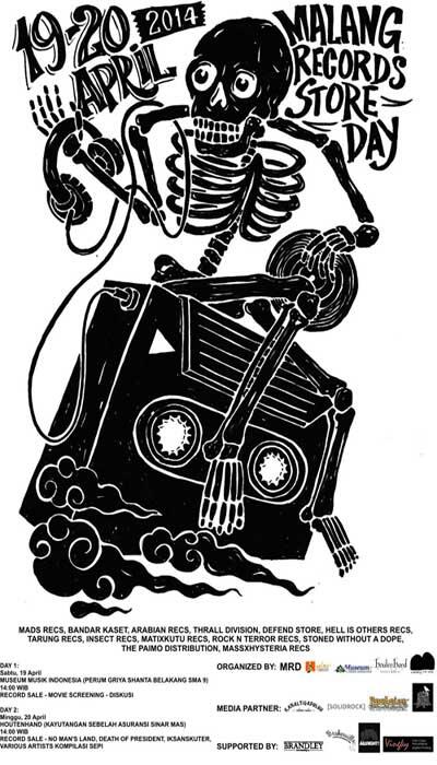 Malang Records Store Day 2014 #RSDMLG big thx <a href="/Brakerville/">Brakerville Footwear</a> <a href="/SwinginBrandley/">Brandley!</a> @allright_ina Vingky Digital Printing