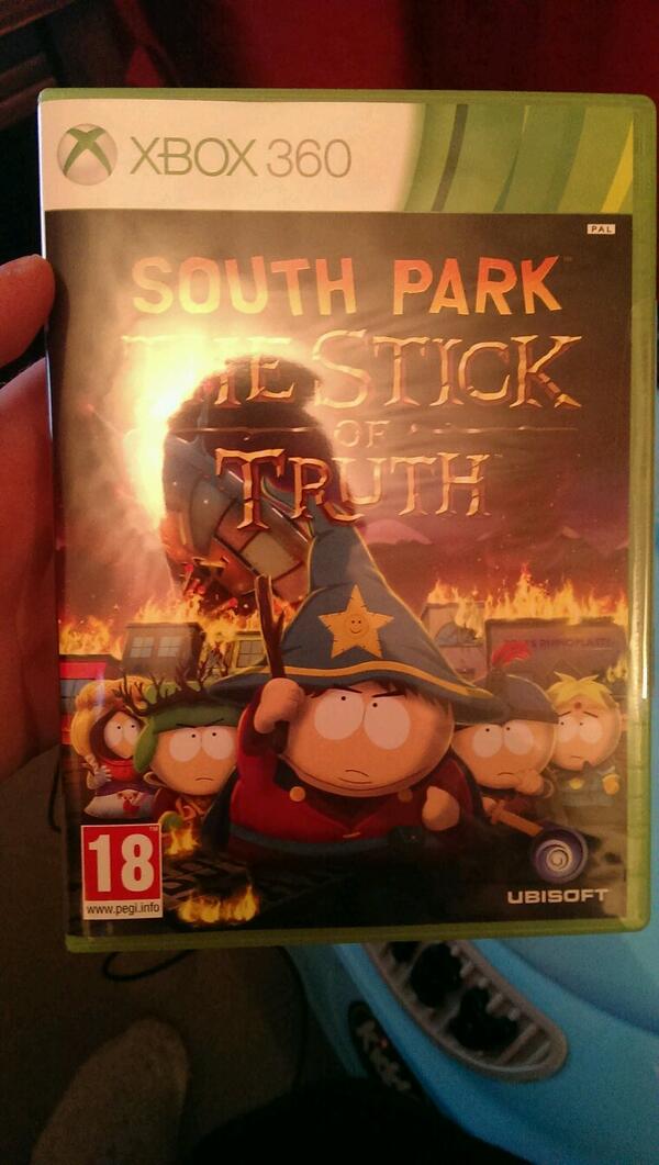 Hapland56's tweet photo. @SouthPark been waiting since Tuesday to open this bad boy ���� excited http://t.co/LsuNriFOsk