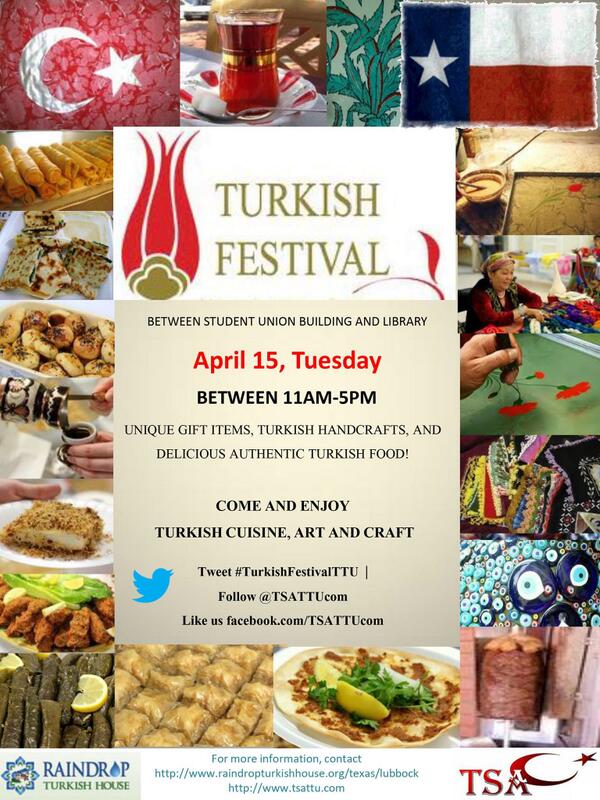 TSATTUcom's tweet image. Now Happening RT for free tickets! #TurkishFestivalTTU @TexasTech Don't Miss! @TTUevents @ttechbuzztap @ttucampuslife