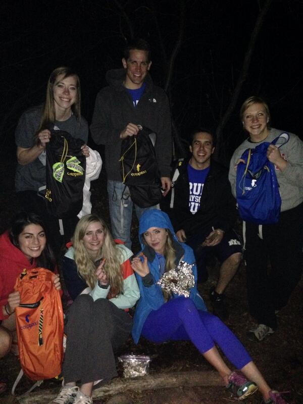 meganlindmark's tweet photo. Share a meal with another team + it was a tin foil dinner! #Q129 #Q141 #questival #cotopaxi #dauntless @GearForGood http://t.co/cNJEyctLGW