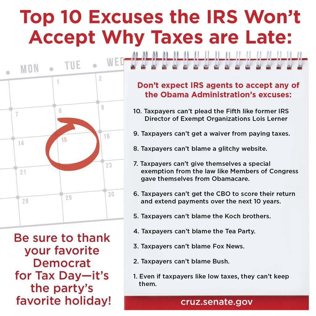 Top ten IRS