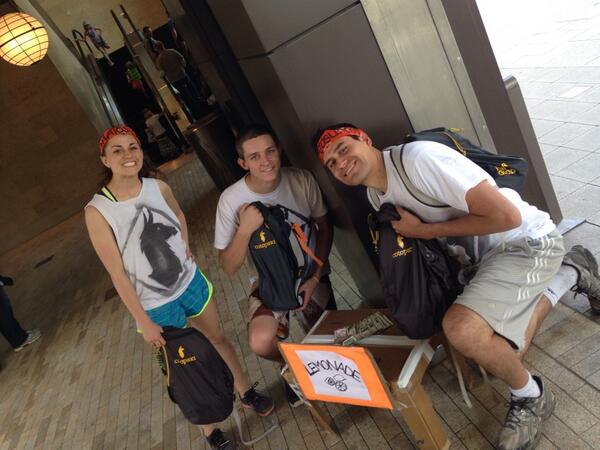 darcymoore's tweet photo. #Q101 #vatoslocos #questival #gearforgood 20$ raised!!! Giving it to @CharityVision to give eyesight to s America http://t.co/8iMMOKtYRv