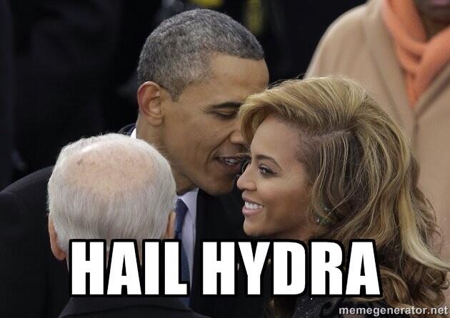 Danika Aka Cbg19 On Twitter I Love That The Hail Hydra Meme Is The Hottest New Meme On The