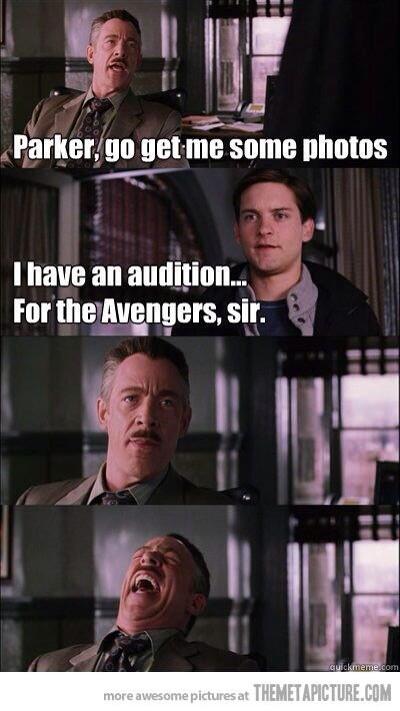 CauseWeAreGeeks's tweet photo. Oh Spidey, that's cute... http://t.co/vP42gesbD6