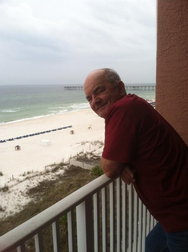 Enjoying time at the beach