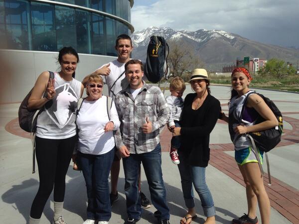 darcymoore's tweet photo. #Q108 #vatoslocos #questival #gearforgood four generations at the aquarium! http://t.co/IYJEuXtecr
