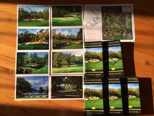 Ian Poulter (@ianjamespoulter) on Twitter photo I have at least 60 items from <a href="/The_Masters/">The_Masters</a>. I've signed them for a big @ijpdesign giveaway. Balls, gloves, cards etc I have at least 60 items from <a href="/The_Masters/">The_Masters</a>. I've signed them for a big @ijpdesign giveaway. Balls, gloves, cards etc