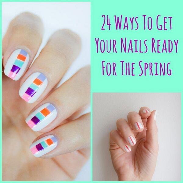 BuzzFeedDIY's tweet photo. 24 DIY Ways To Get Your Nails Ready For The Spring http://t.co/q4tOF1XMXN http://t.co/puQKRpS23K