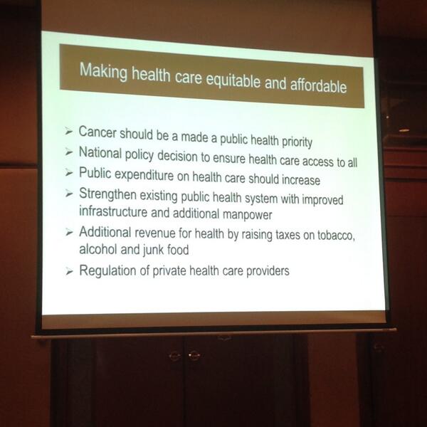 TheLancetOncol's tweet image. How can we achieve more equitable cancer care in India? #aos2014