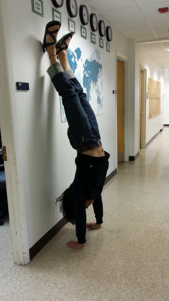 What happens @worldinconvo before a senior staff meeting #outsidethebox