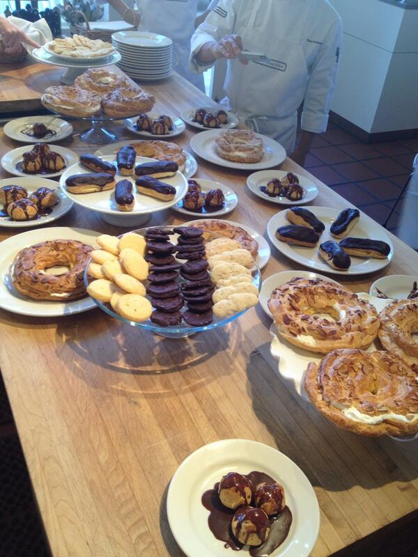 The yields of a full day of pastry making with my classmates <a href="/tantemariesf/">Tante Marie's</a> Deliciously exhausting work.