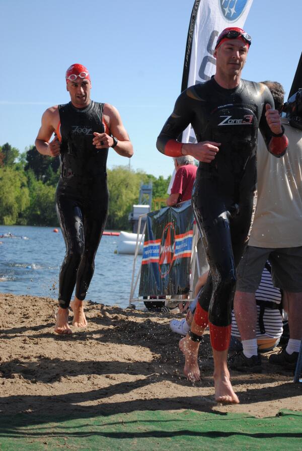 tweets_by_cam's tweet image. @Zone3wetsuits @Zone3USA rocking the Zone3 Vanquish at a local race in Milton, On #fasttransitions