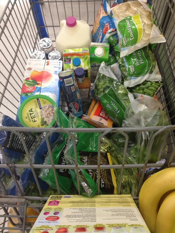 Grocery shopping with my dad is more like produce shopping #greenseverywhere