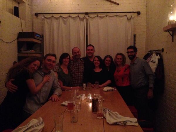 Yield74's tweet photo. Hanging with some old buds in an old room with new food. http://t.co/H2AeqDrnPS