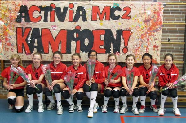 Meisjes C2 #Somasactivia nu ook kampioen. Gefeliciteerd!