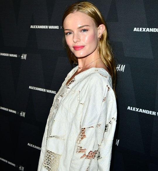 hm's tweet photo. ‘@katebosworth in H&amp;M, at our #ALEXANDERWANGxHM party http://t.co/5zKJvQT391