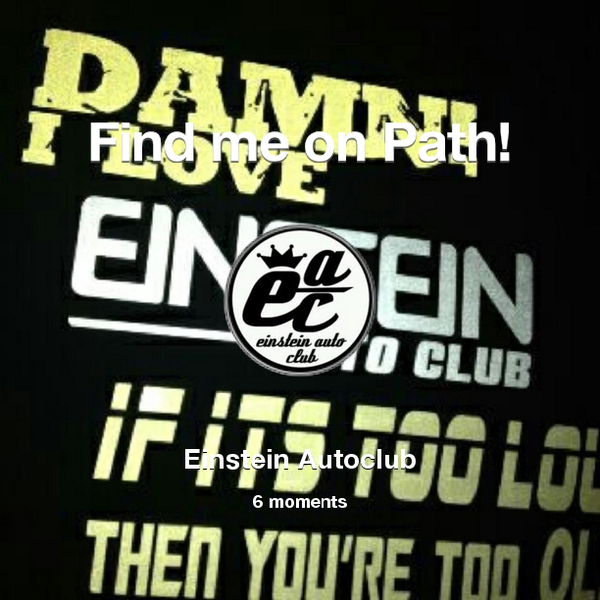 Find me on #Path now! Go to: path.com! #thepersonalnetwork