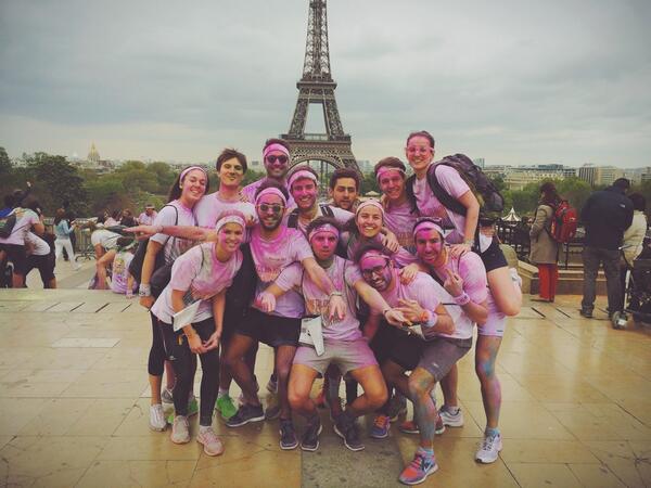 rsimacourbe's tweet image. It was nice run. #ColorRun #ColorRunParis