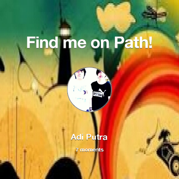 adiiPH's tweet photo. Find me on #Path now! Go to: http://t.co/50WA7FmKsR! #thepersonalnetwork http://t.co/NpIvf2h5bg