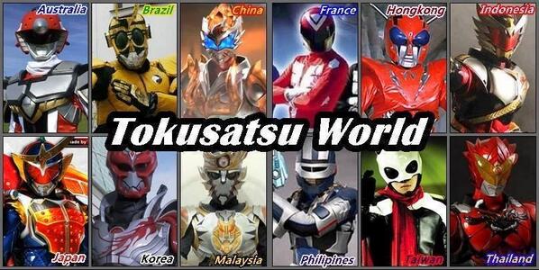 Image result for tokusatsu in other countries