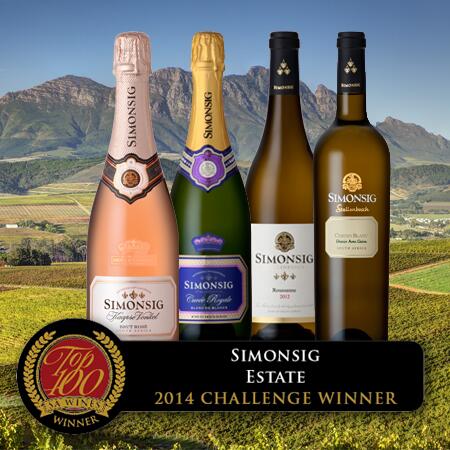 Simonsig just claimed the highest ranking amongst SA’s best with 4 wines listed in the 2014 <a href="/Top100SAWines/">Top 100 SA Wines</a>