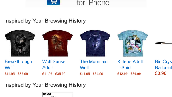 Paulypies's tweet image. @AntoniaChigurh well Amazon has got my number #Awrooooo