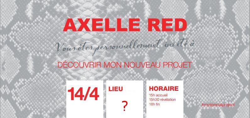 Axelle Red My Special Project #myspecialproject Axelle Red My Special Project #myspecialproject