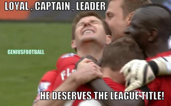 RemarksFootball's tweet photo. Gerrard! http://t.co/0fSYp46fKQ