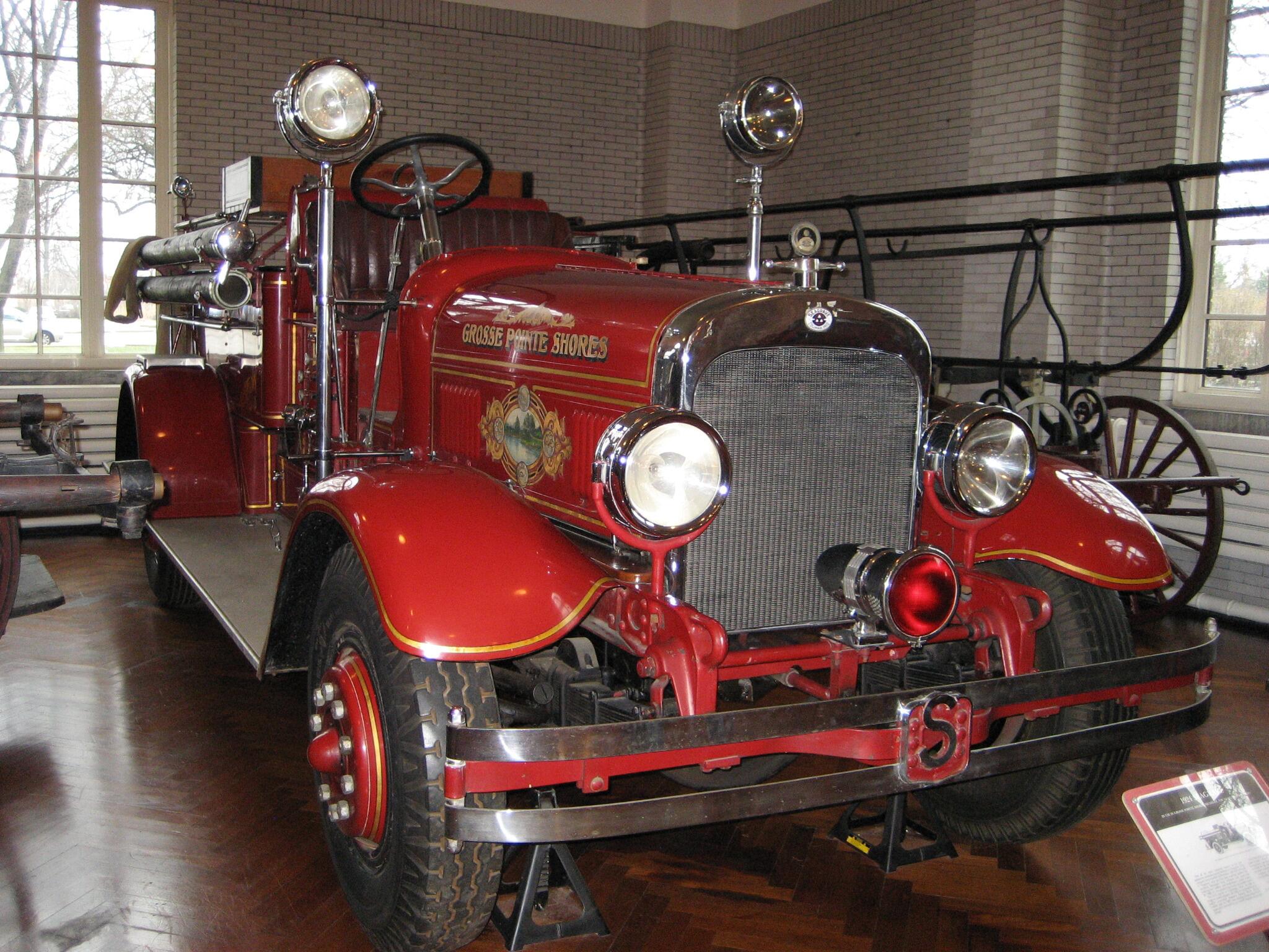 Пожарная машина 1924
