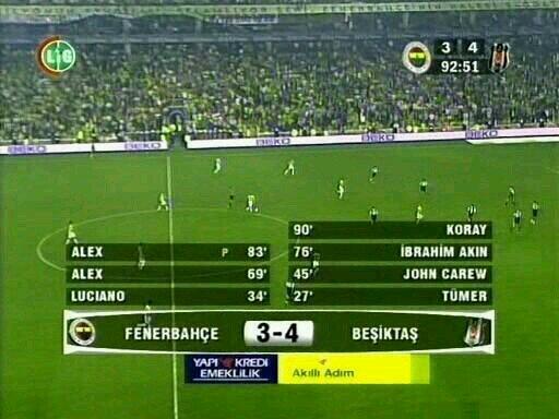 Sergen: Ne zaman ki Fenerbahçe BEŞİKTAŞ'I İnönü'de 10 kişi ve kalecisiz yener, ezeli rekabet o zaman başlar. "  :)))d