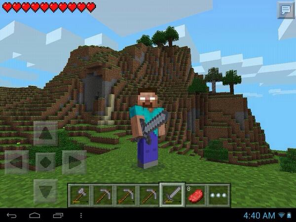 Retweet if you would like to see Herobrine in MCPE
Credit: @caseydees445 
0.9.0 date: x.com/mcpe_wiplex/st…