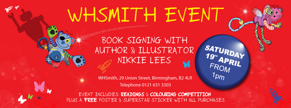 hamptonbond's tweet photo. Nikkie Lees will be holding a special book signing event at WHSmith Union St, Birmingham, on Sat 19 April 2014 (1pm) http://t.co/hXY7VHaCsI
