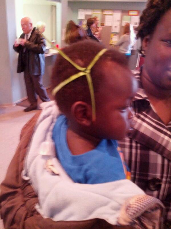 monicapdear's tweet photo. Best use of a palm frond ever! #AscensionYEG http://t.co/hOTvKafJNb