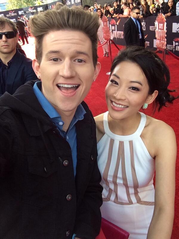 Just met @arden_cho she was super sweet =] #MovieAwards