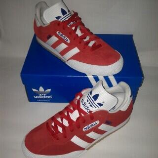 adidas samba super red