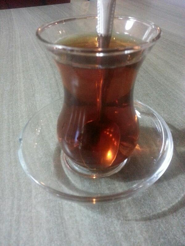 Çay keyfi — ile Miray (@ Cafe Fener w/ 2 others) 4sq.com/1ifFwgs