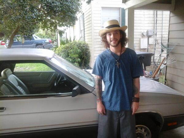 IndigoFocus's tweet image. Me and my 1984 Dodge "Rampage" 2.2 liter