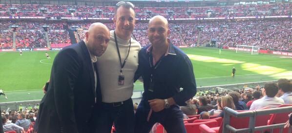 DC_LDN's tweet photo. FA Cup semi final at Wembley. 5 - 3 to Hull V Sheffield, cracking game and great day out. #bobbymooreclub #lovingit http://t.co/kiYZCTaThY