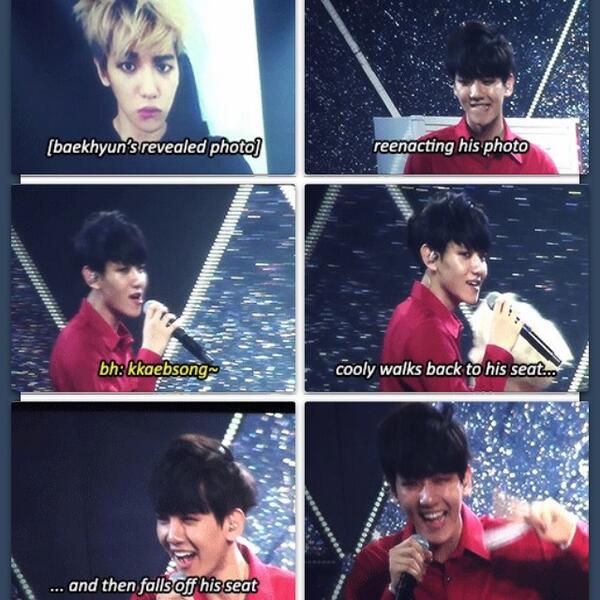 milkaegyos's tweet photo. have a taste of your own medicine baekhyun lmao kkaebsong http://t.co/VE7vw5tKHY
