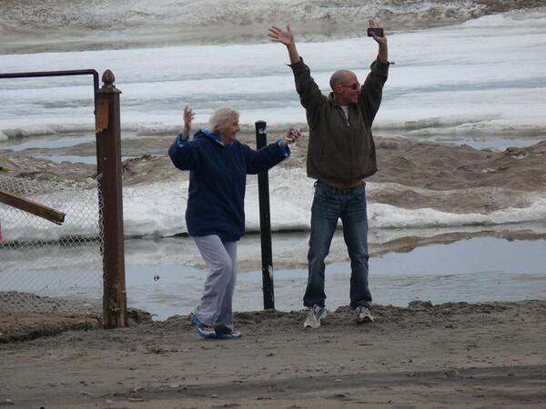 Sections of "The Fench" in Balm Beach came down for good recently. #balmbeachfencedown <a href="/hillarybaxter/">Hillary Baxter</a> <a href="/toriprust/">toriprust</a>